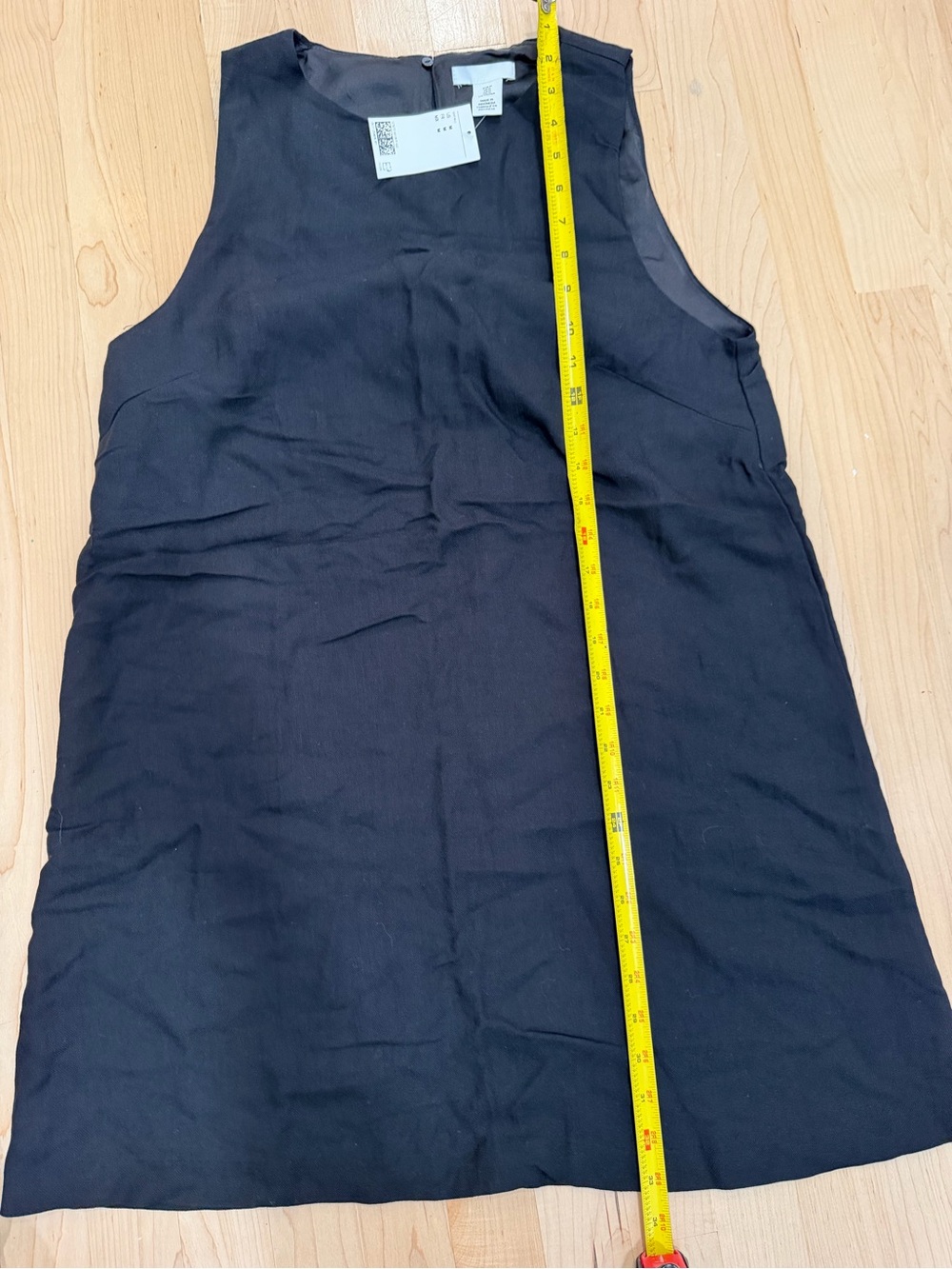 H&M Black Sleeveless Mini Dress